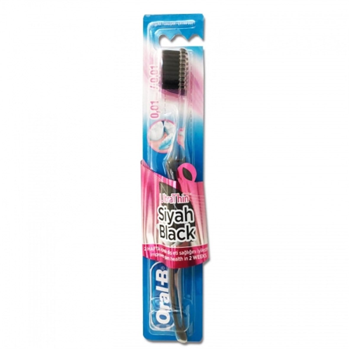 Oral-B Ultra Thin Ekstra Yumuşak Siyah Diş Fırçası - Oral-b