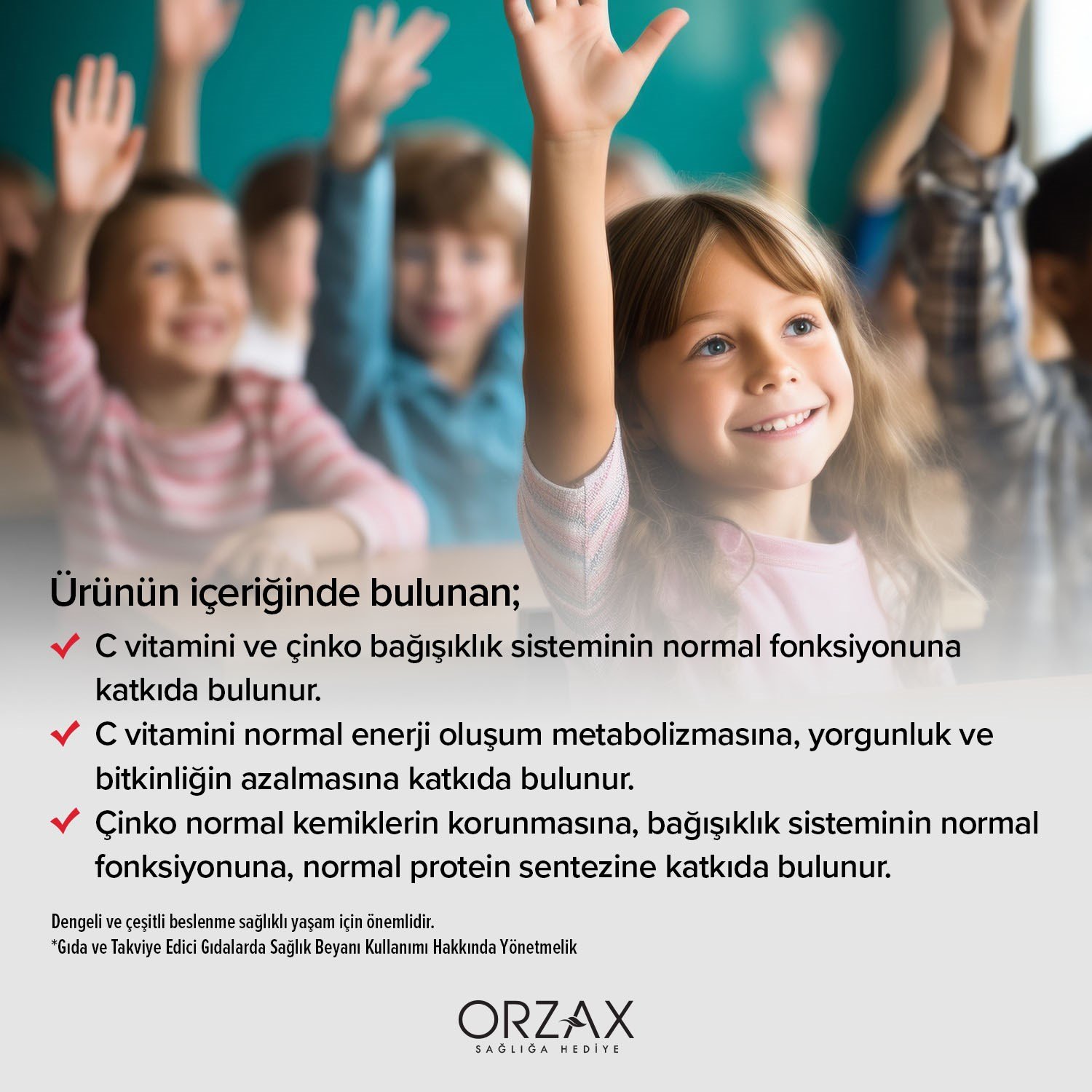 Orzax İmunol Şurup 150ml - Orzax