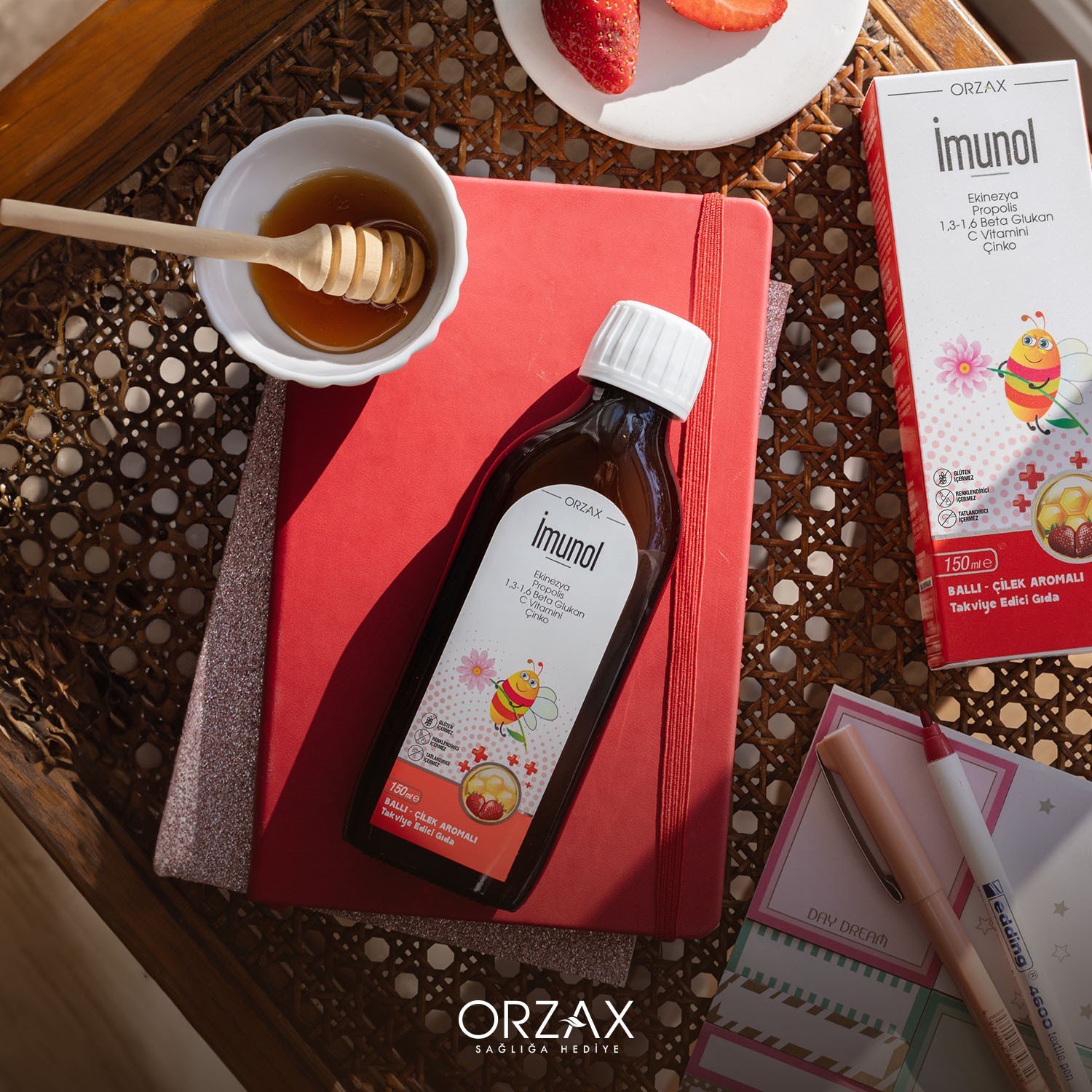 Orzax İmunol Şurup 150ml - Orzax
