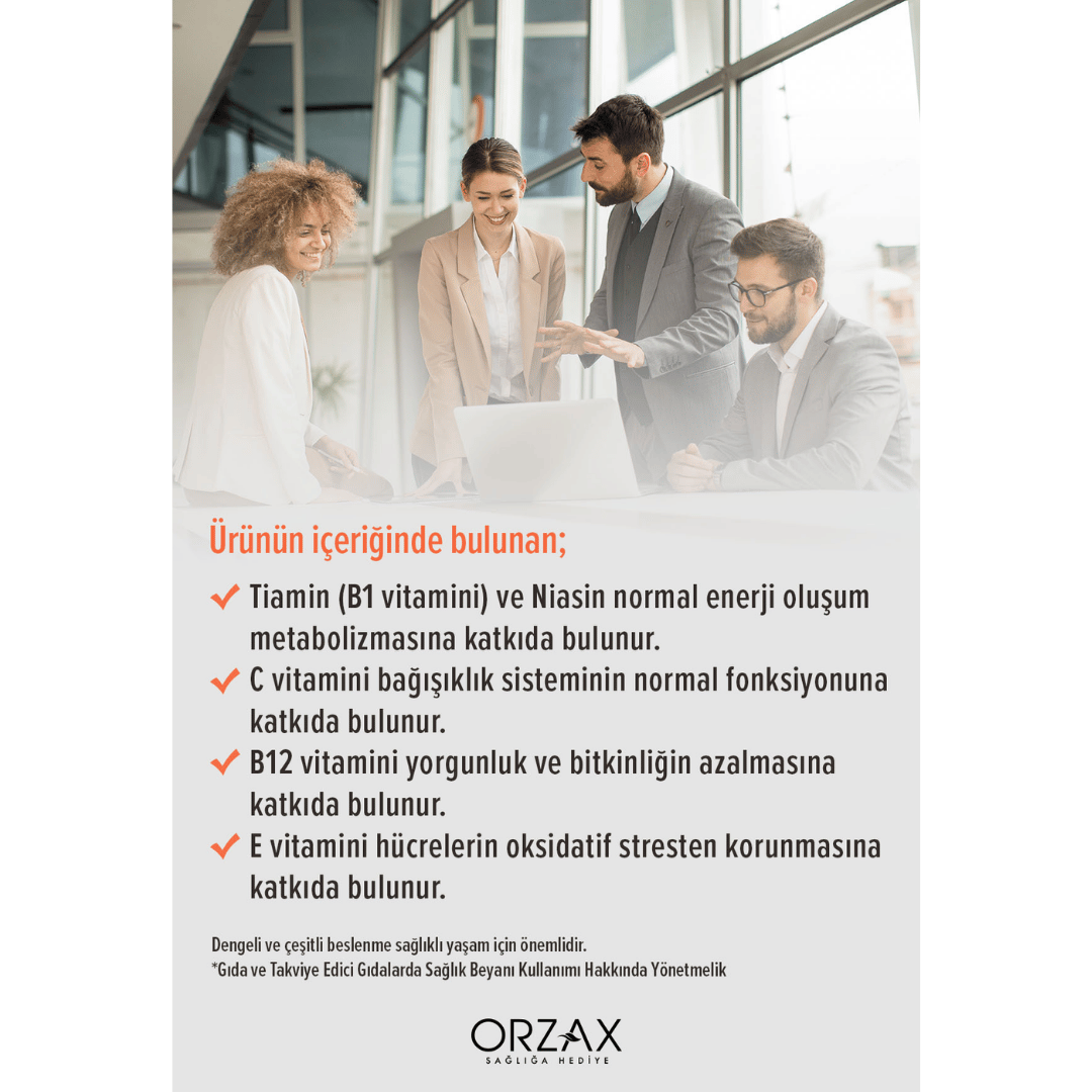 Orzax Ocean Gummies Multivimatimin Adult Takviye Edici Gıda 60 Adet Çiğnenebilir Jel Form - orzax