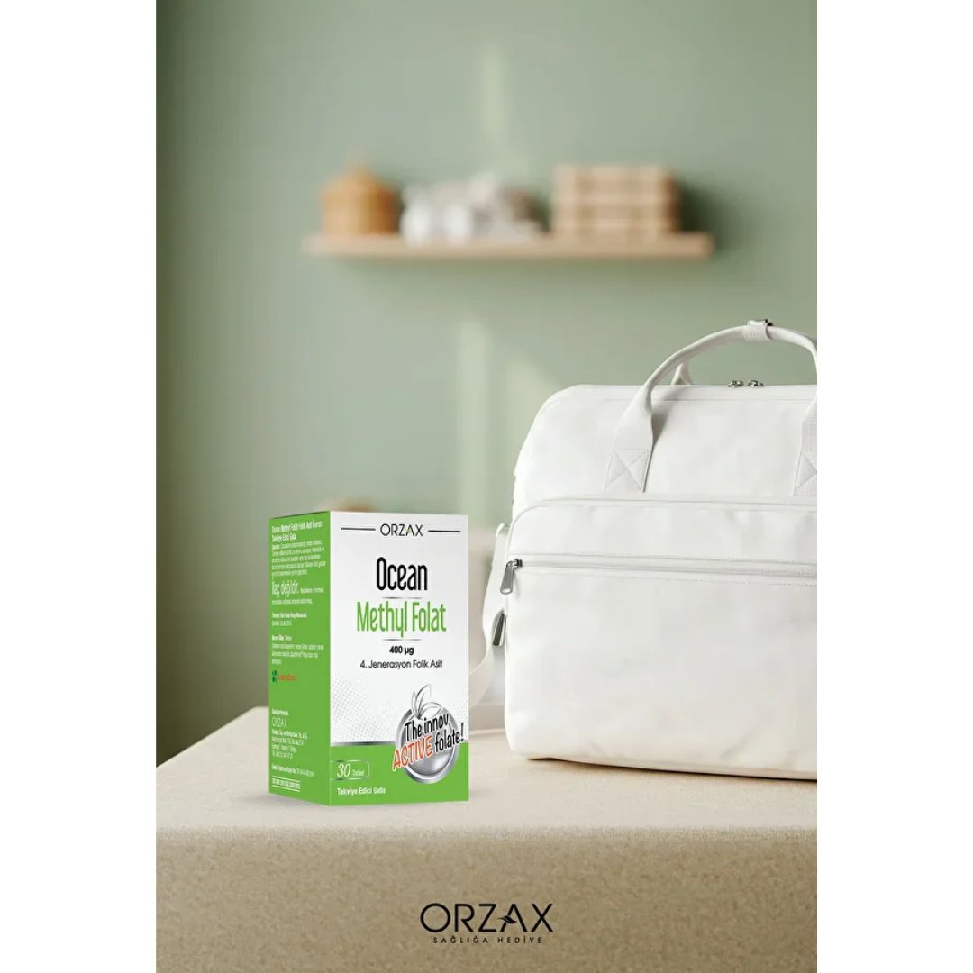 Orzax Ocean Methyl Folat 30 Tablet - Orzax