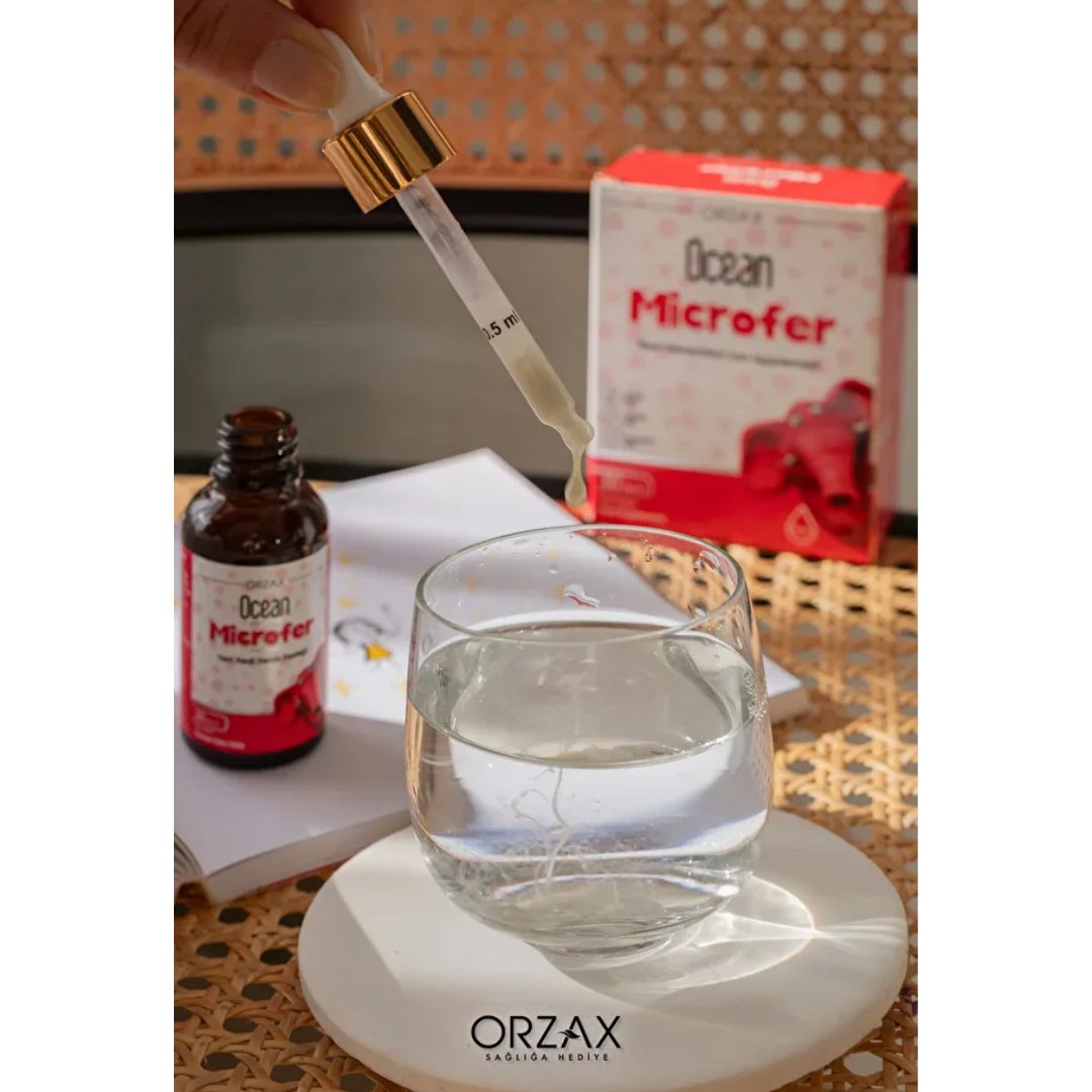 Orzax Ocean Microfer Takviye Edici Gıda 30 ml - Orzax