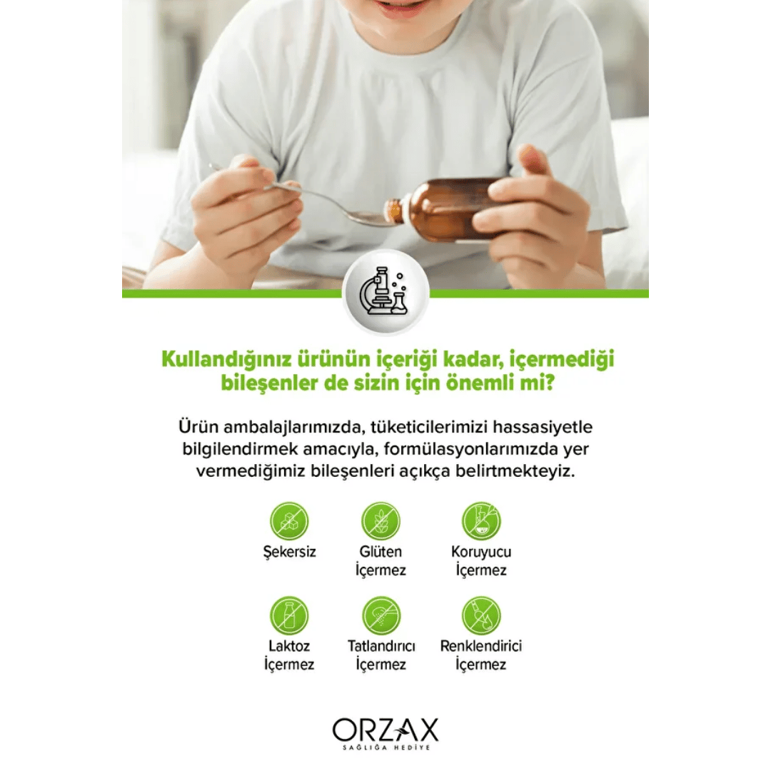 Orzax Ocean Omega3 Şurup 150 ml - Limon - Orzax