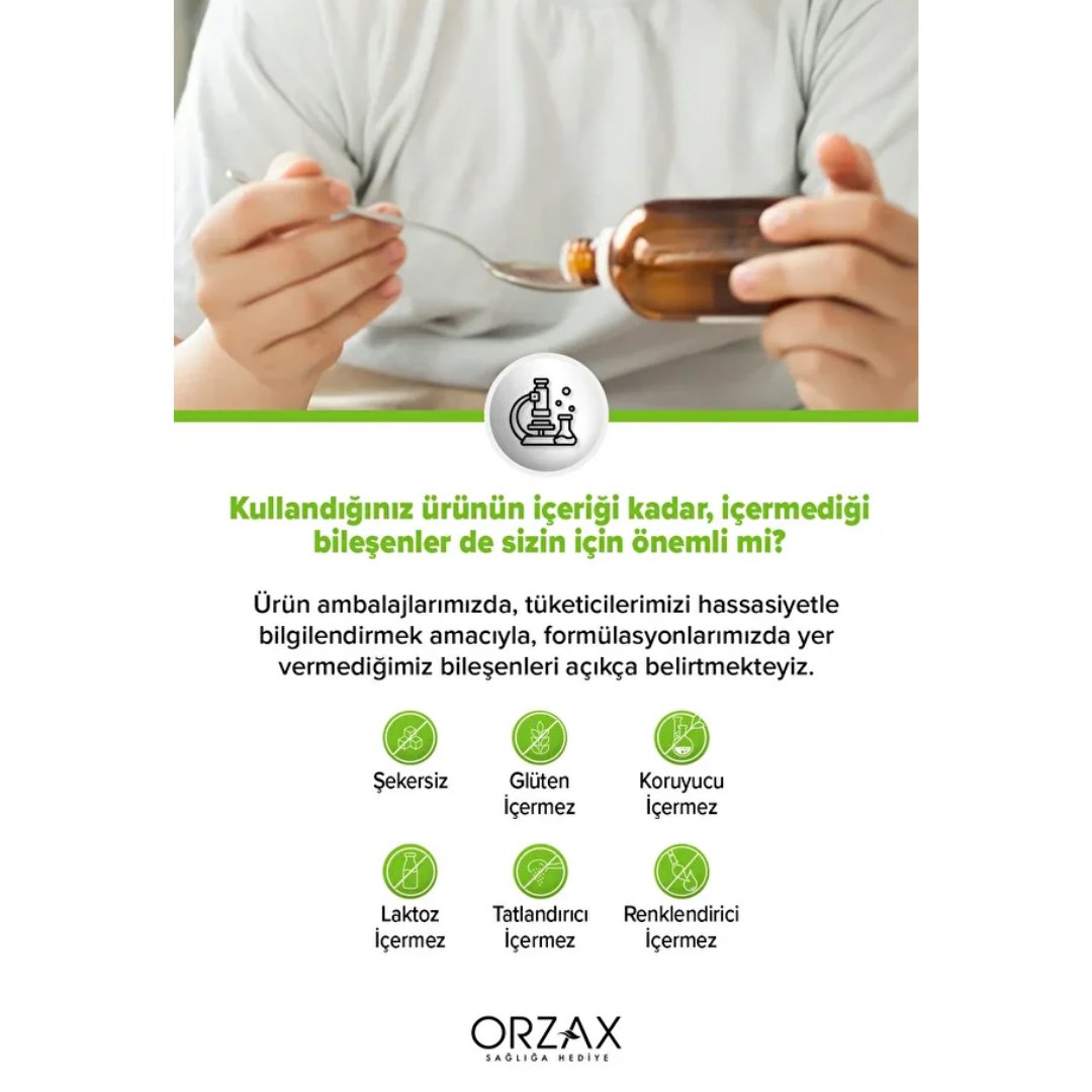 Orzax Ocean Passiflora Şurup 150 ml - Orzax