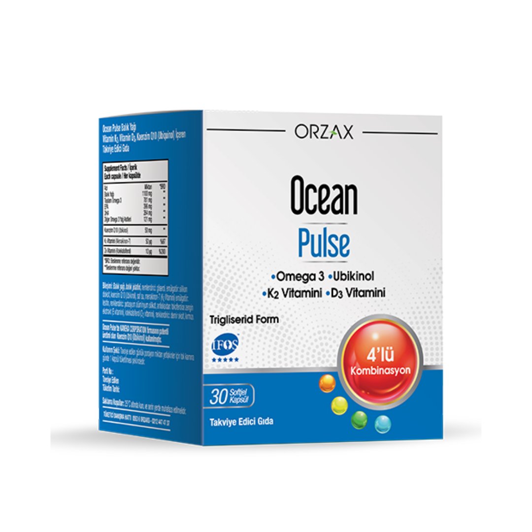 Orzax Ocean Pulse 30 Kapsül - Orzax