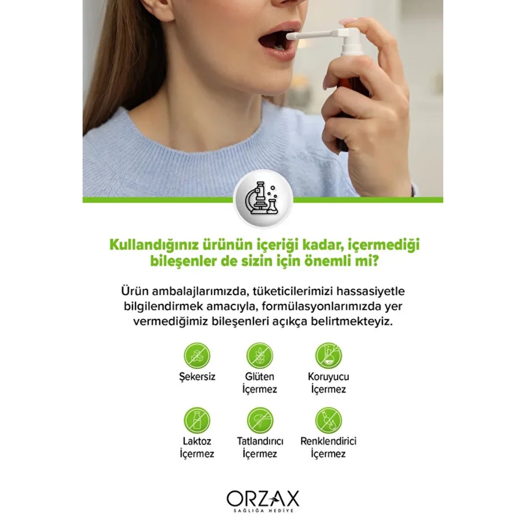 Orzax Ocean Vitamin D3 400 IU Sprey 20ml - Orzax