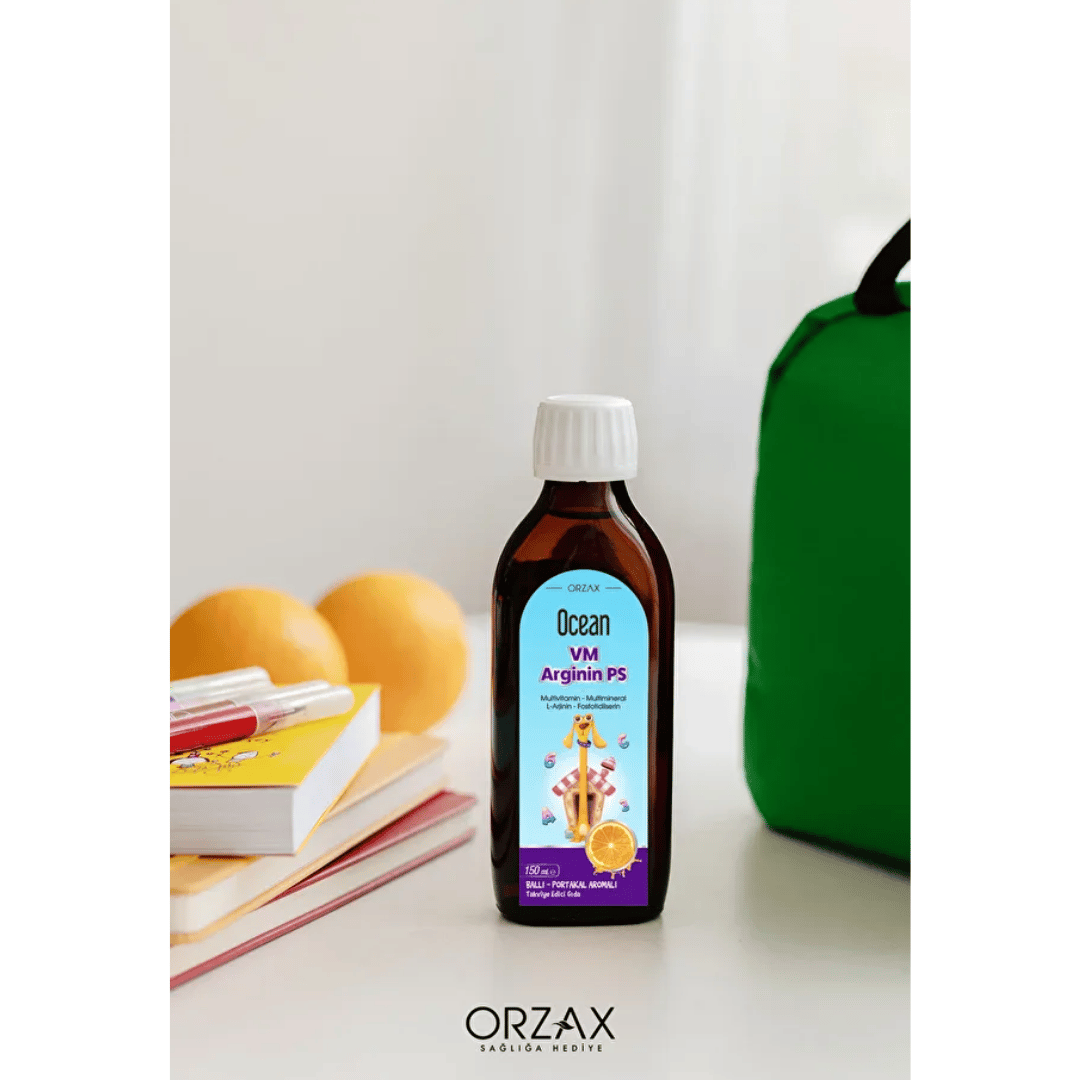 Orzax Ocean VM Arginin PS Takviye Edici Gıda 150 ml - orzax