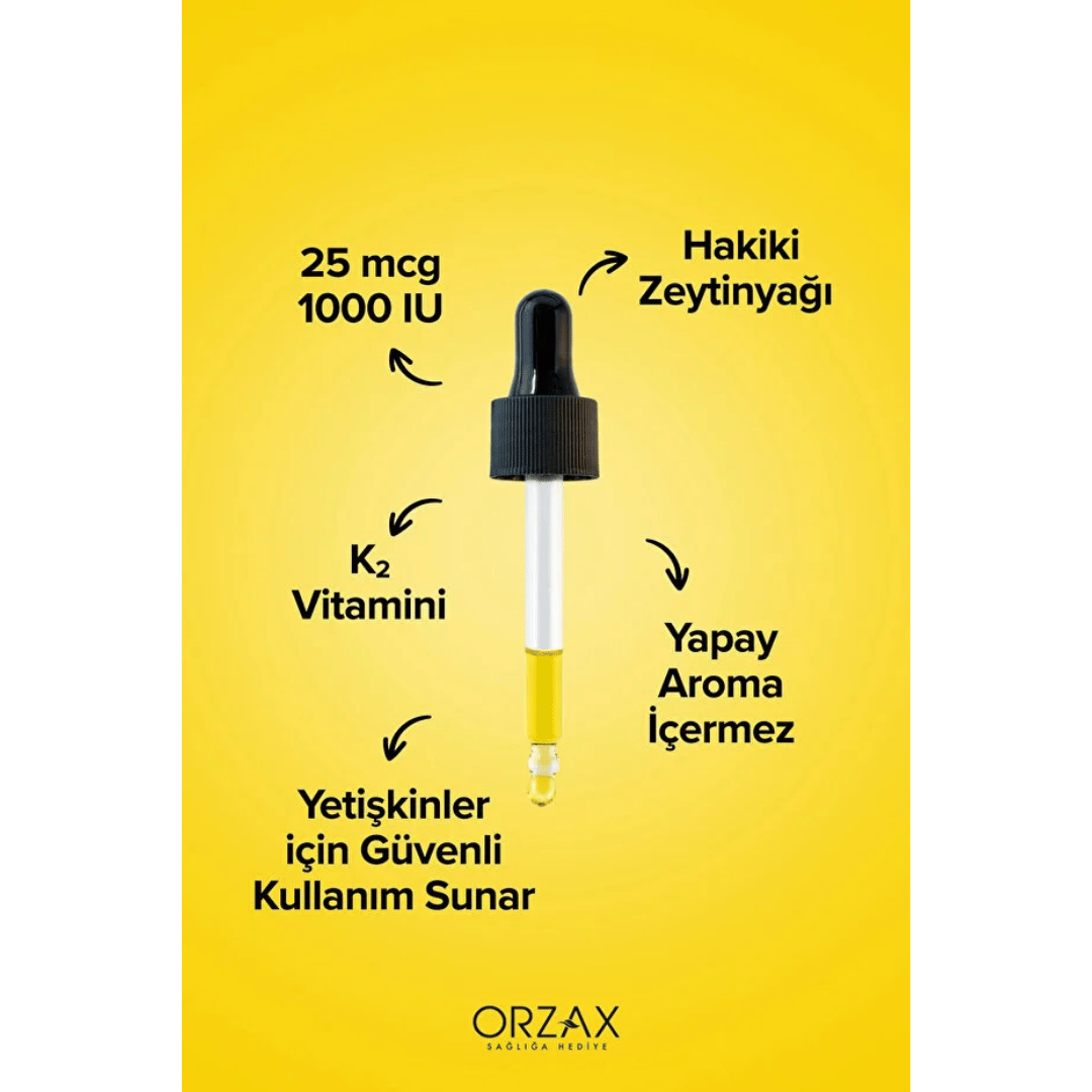 Orzax Ocean Yeni Yıl Hediyesi Extramag 60 Tablet + D3K2 Damla 20 ml - orzax