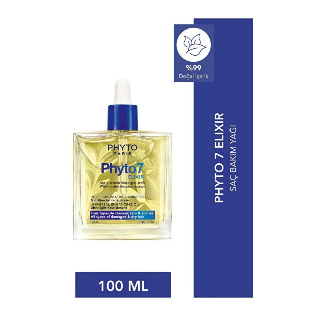 Phyto 7 Elixir Saç Bakım Yağı 100 ml - Phyto