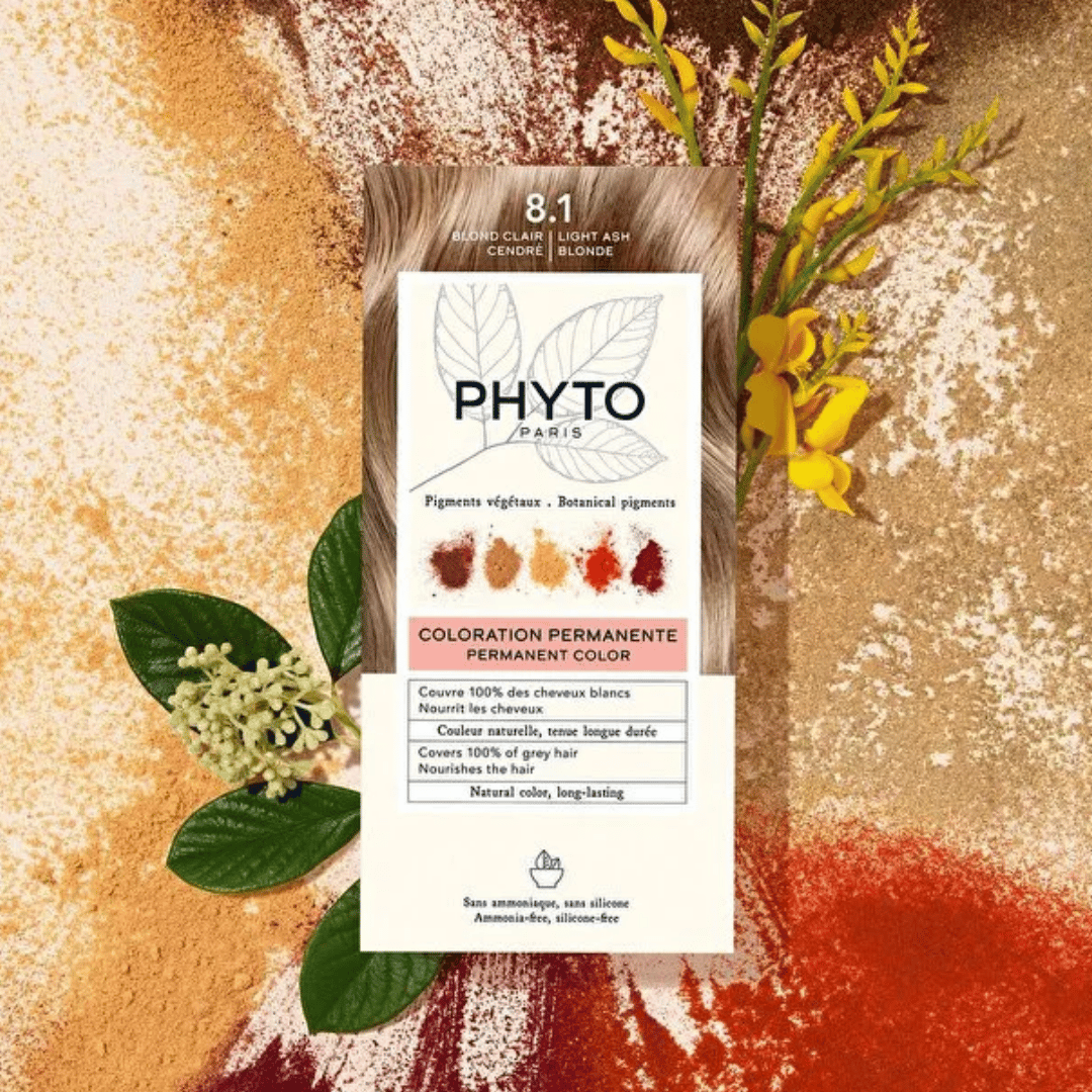 Phyto Color 8.1 Küllü Sarı Amonyaksız Kalıcı Bitkisel Saç Boyası  - Phyto