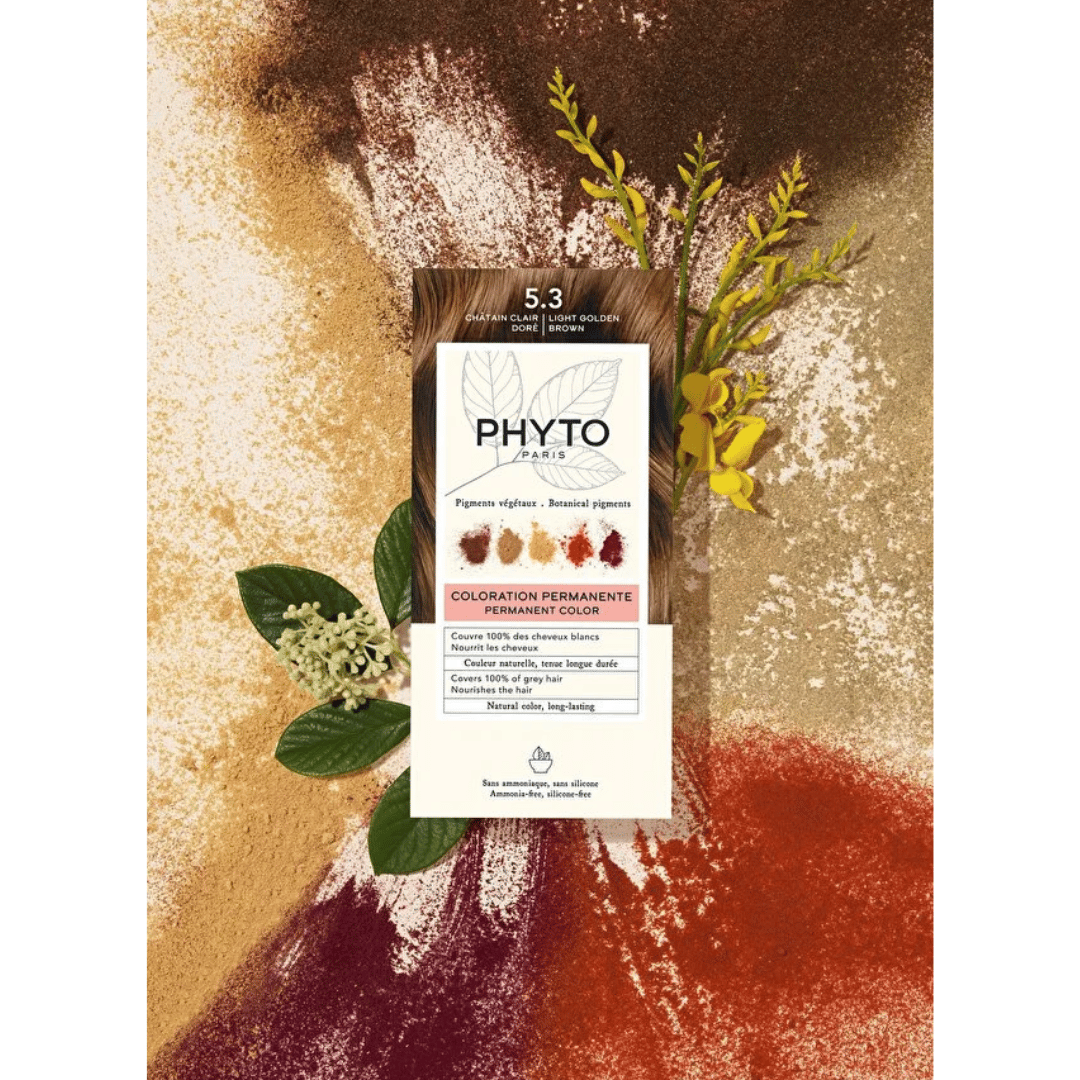 Phyto Phytocolor Bitkisel Saç Boyası - 5.3 - Açık Kestane Dore - Phyto