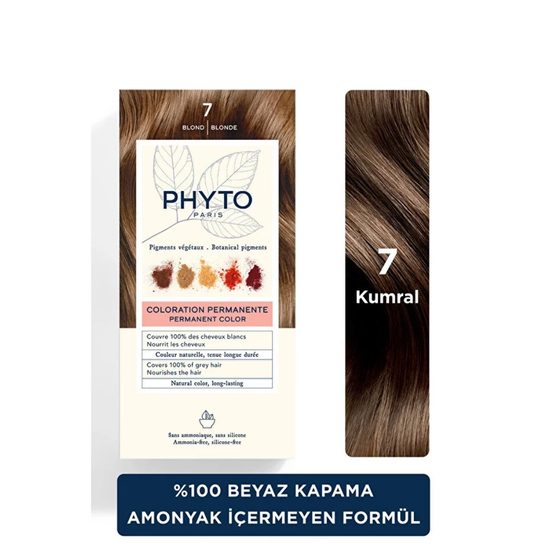 Phyto Phytocolor Bitkisel Saç Boyası - 7 - Kumral - Phyto