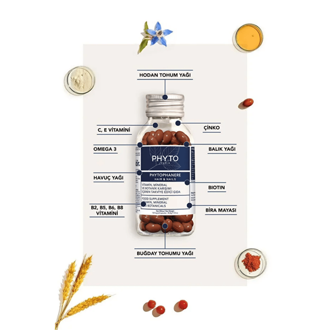 Phyto Phytophanere 2x120 Kapsül - Phyto