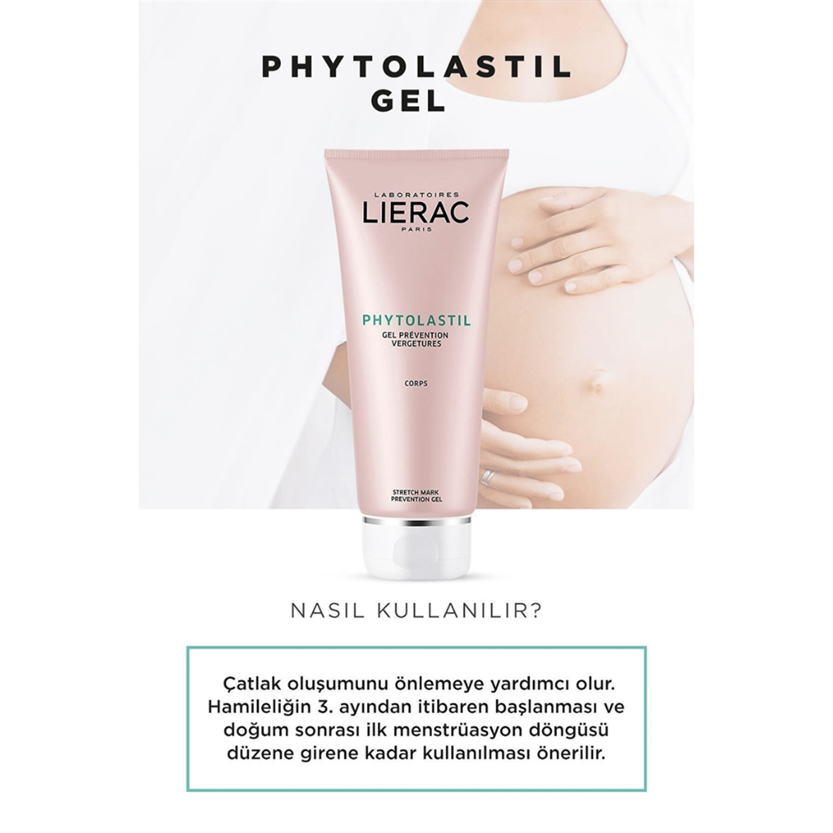 Phytolastil Gel Çatlak Oluşumunu Azaltmaya Yardımcı Jel 200 Ml + Ampul 20x5 Ml Ikili Avantaj Set - Lierac