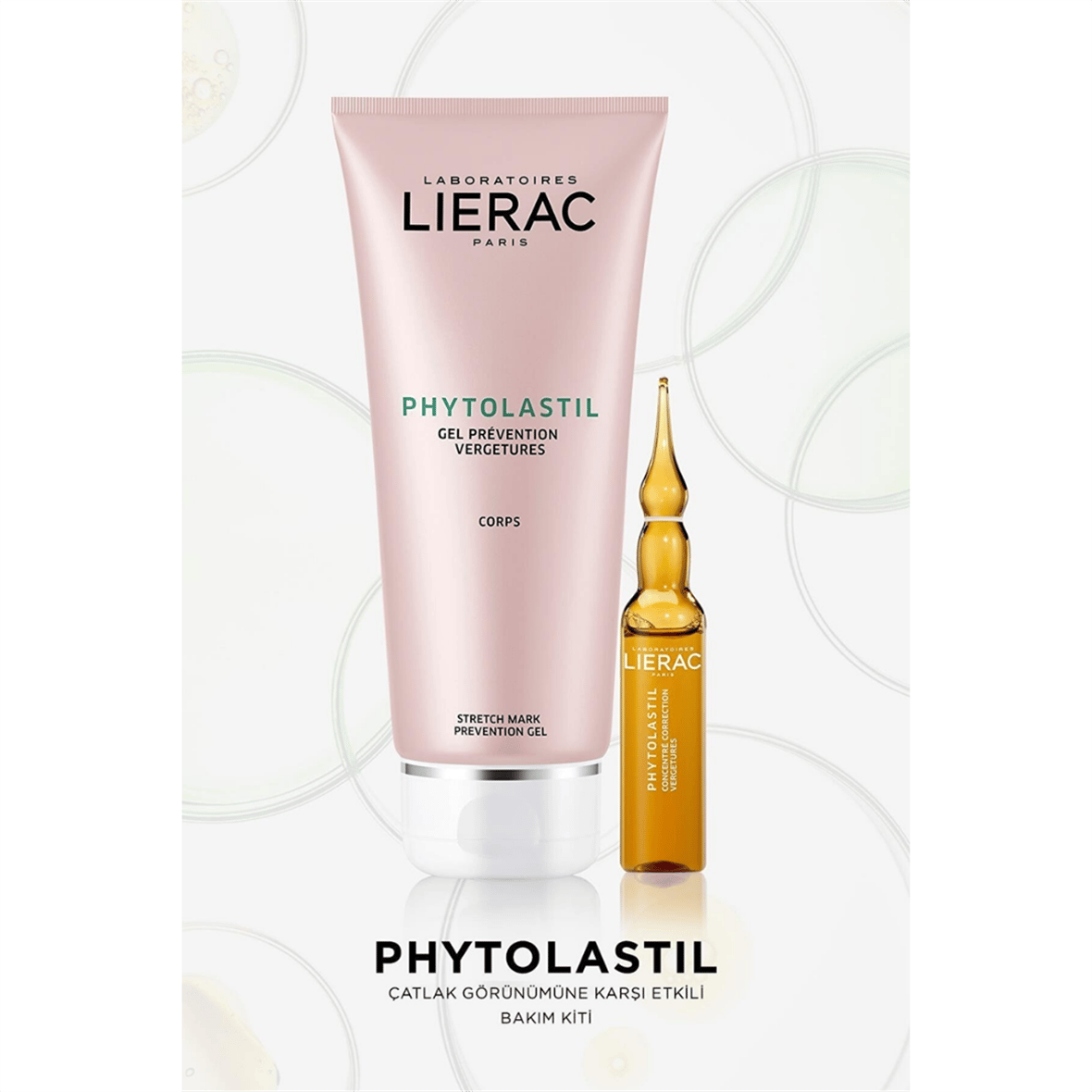 Phytolastil Gel Çatlak Oluşumunu Azaltmaya Yardımcı Jel 200 Ml + Ampul 20x5 Ml Ikili Avantaj Set - Lierac