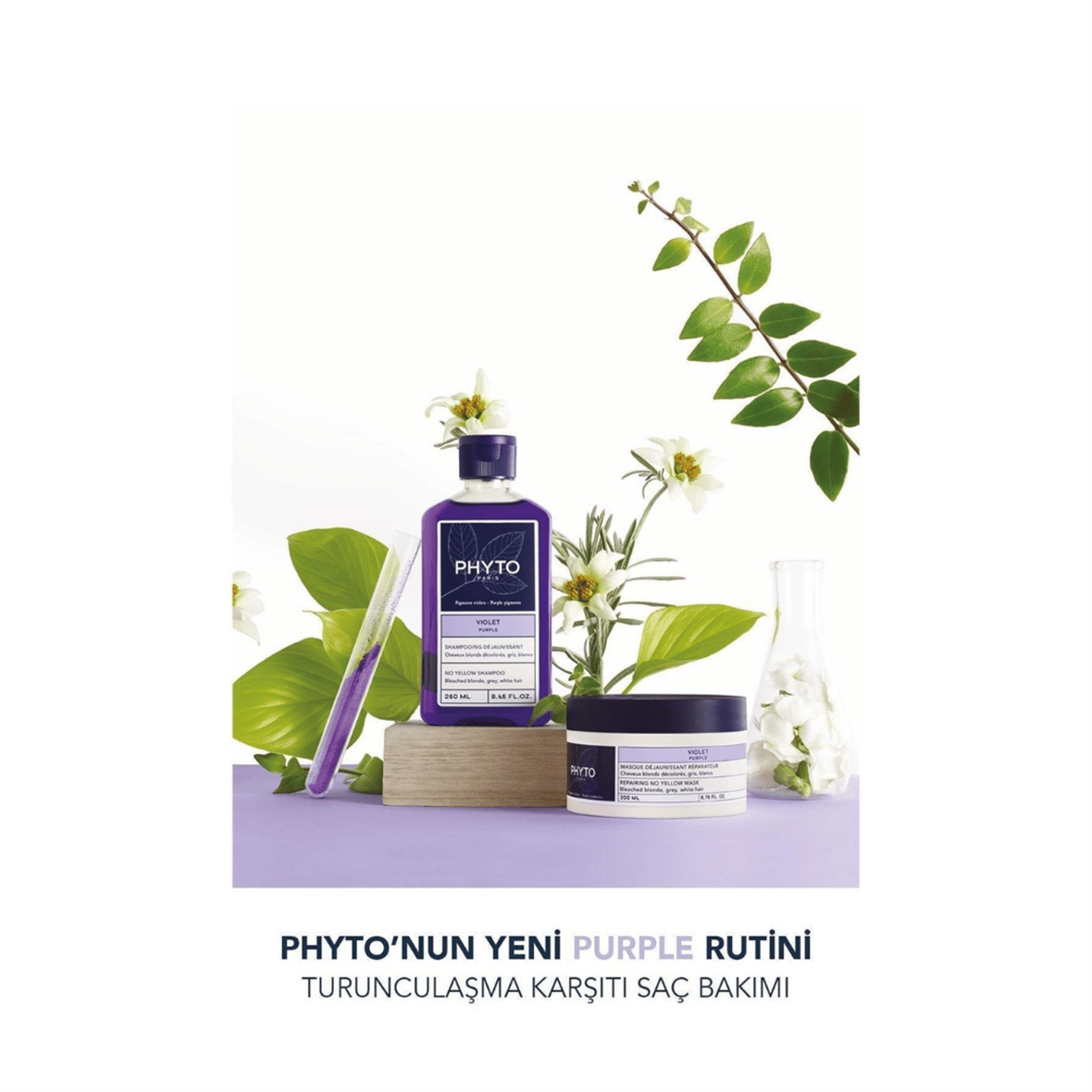 PhytoPurple Shampoo 250ml - Phyto Saç Bakım