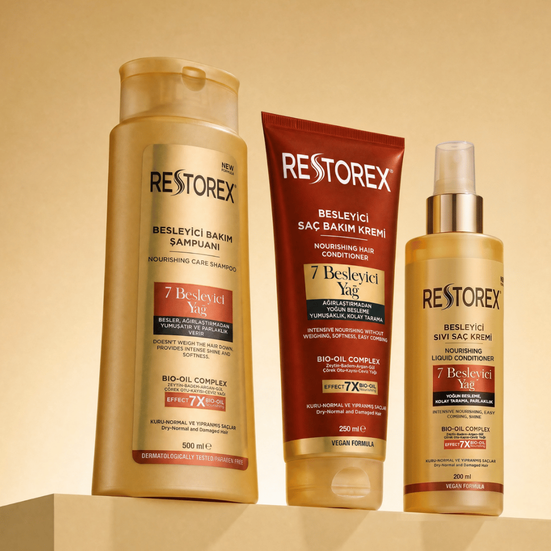 Restorex 7 Besleyici Yağ İçerikli Sıvı Saç Bakım Kremi 200 ml - Restorex