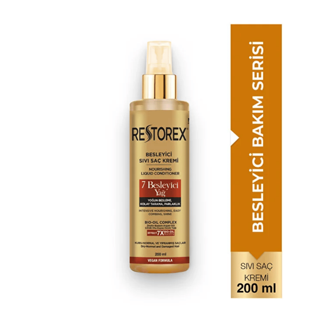 Restorex 7 Besleyici Yağ İçerikli Sıvı Saç Bakım Kremi 200 ml - Restorex