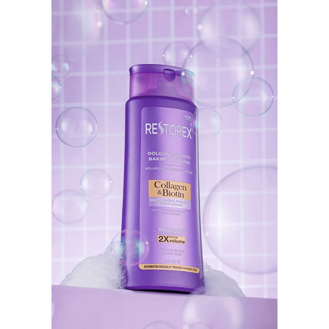 Restorex Collagen ve Biotin Dolgunlaştırıcı Şampuan 500 ml - Restorex