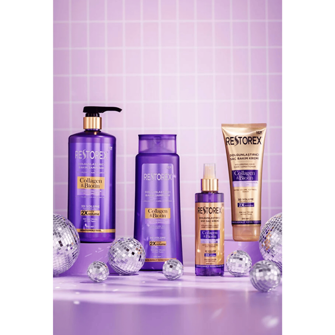 Restorex Collagen ve Biotin Dolgunlaştırıcı Şampuan 500 ml - Restorex