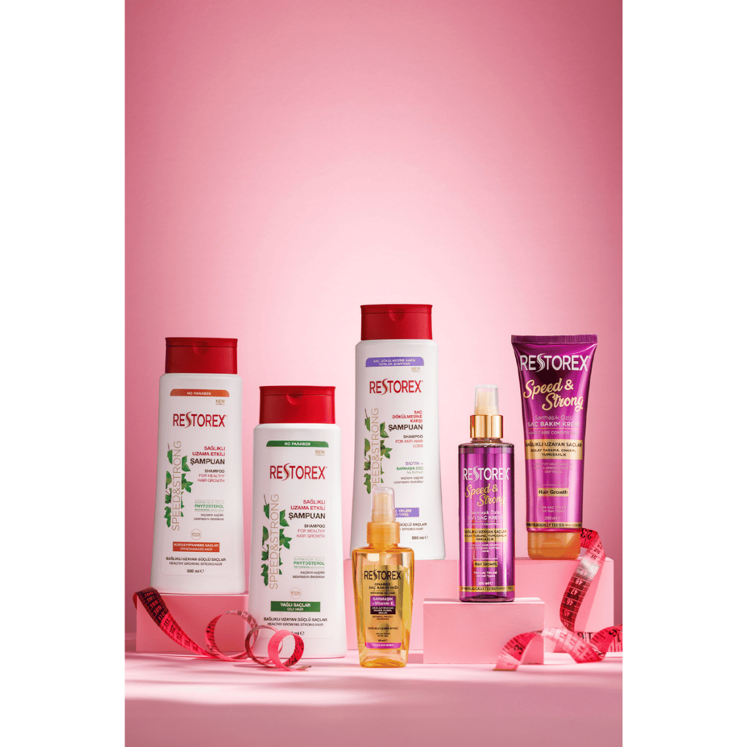Restorex İnce Telli ve Yağlı Saçlar için Arındırıcı Bakım Şampuanı 500 ml - Restorex