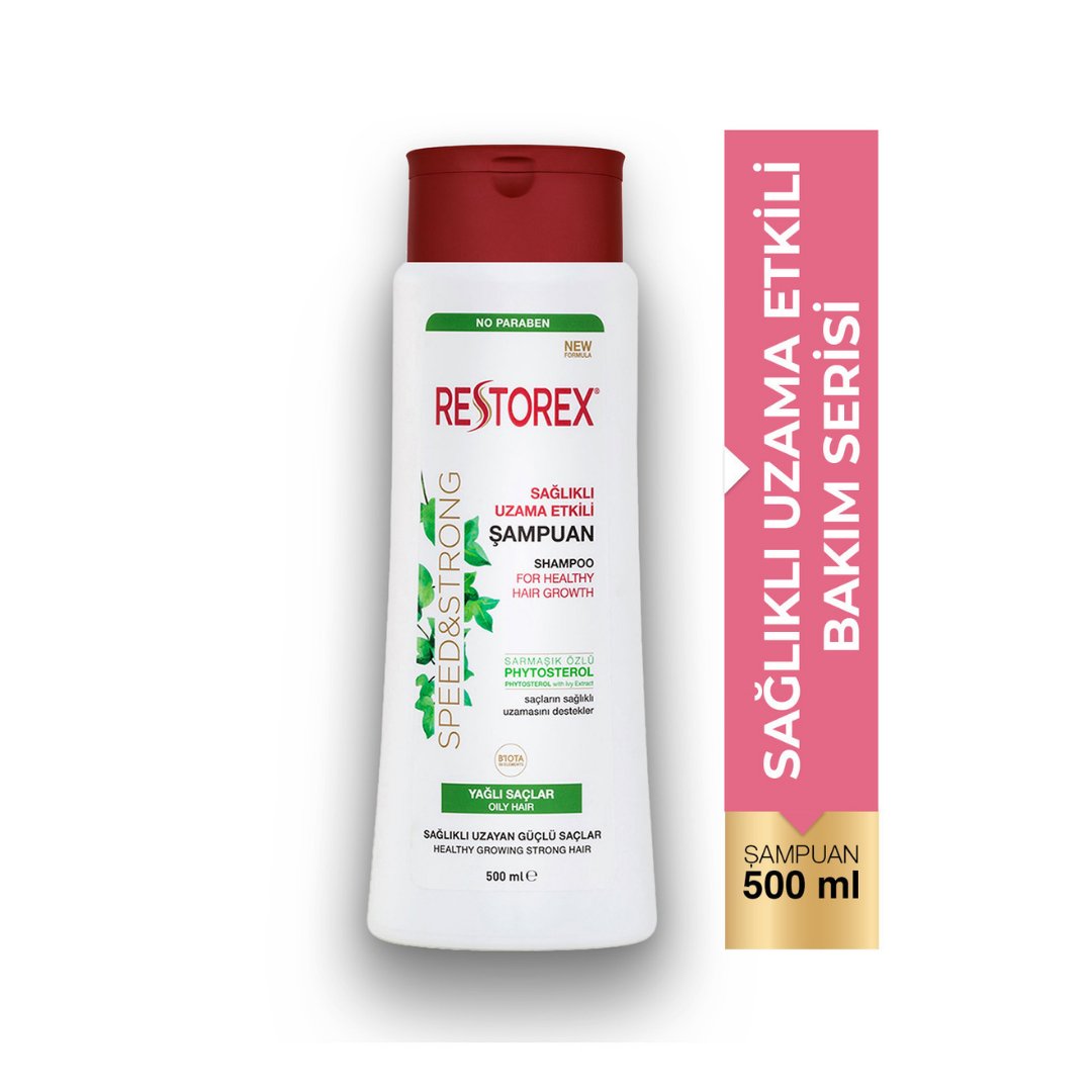 Restorex İnce Telli ve Yağlı Saçlar için Arındırıcı Bakım Şampuanı 500 ml - Restorex