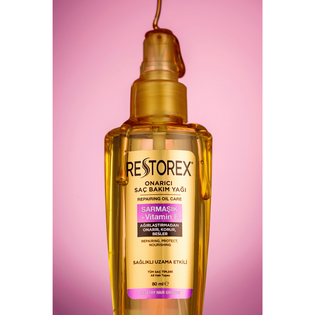 Restorex Sarmaşık+ Vitamin E Saç Bakım Yağı 80 ml - Restorex