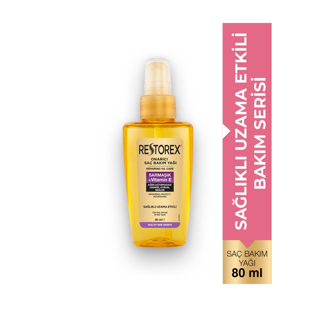Restorex Sarmaşık+ Vitamin E Saç Bakım Yağı 80 ml - Restorex