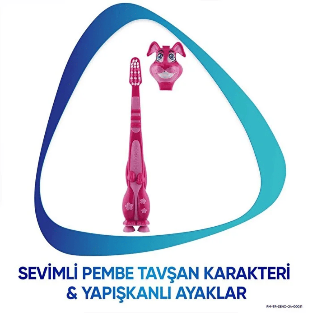 Sensodyne Promine Çocuklar İçin Yumuşak Diş Fırçası Pembe Tavşan - Sensodyne