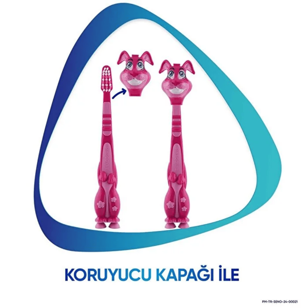 Sensodyne Promine Çocuklar İçin Yumuşak Diş Fırçası Pembe Tavşan - Sensodyne
