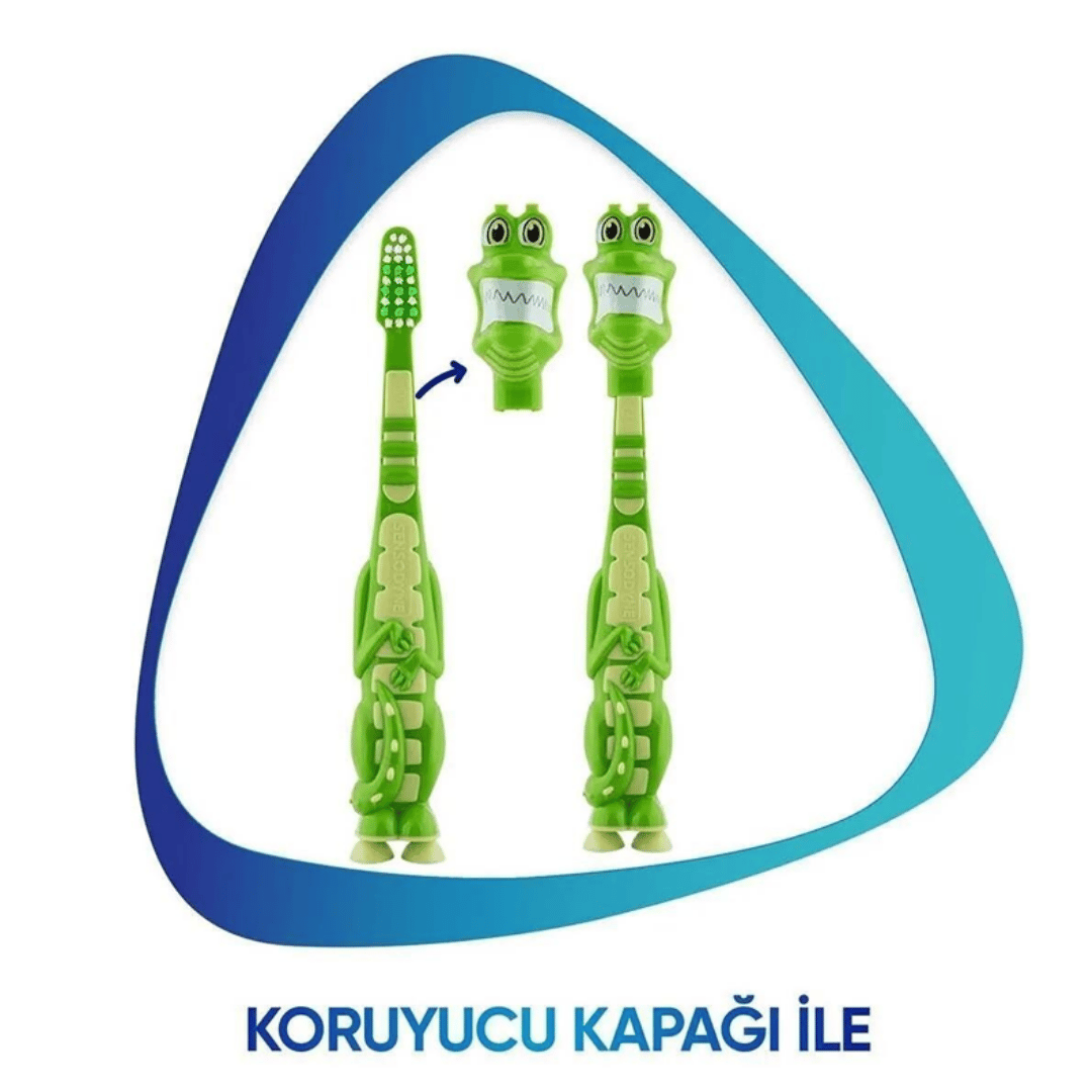 Sensodyne Promine Çocuklar İçin Yumuşak Diş Fırçası Sevimli Timsah - Sensodyne