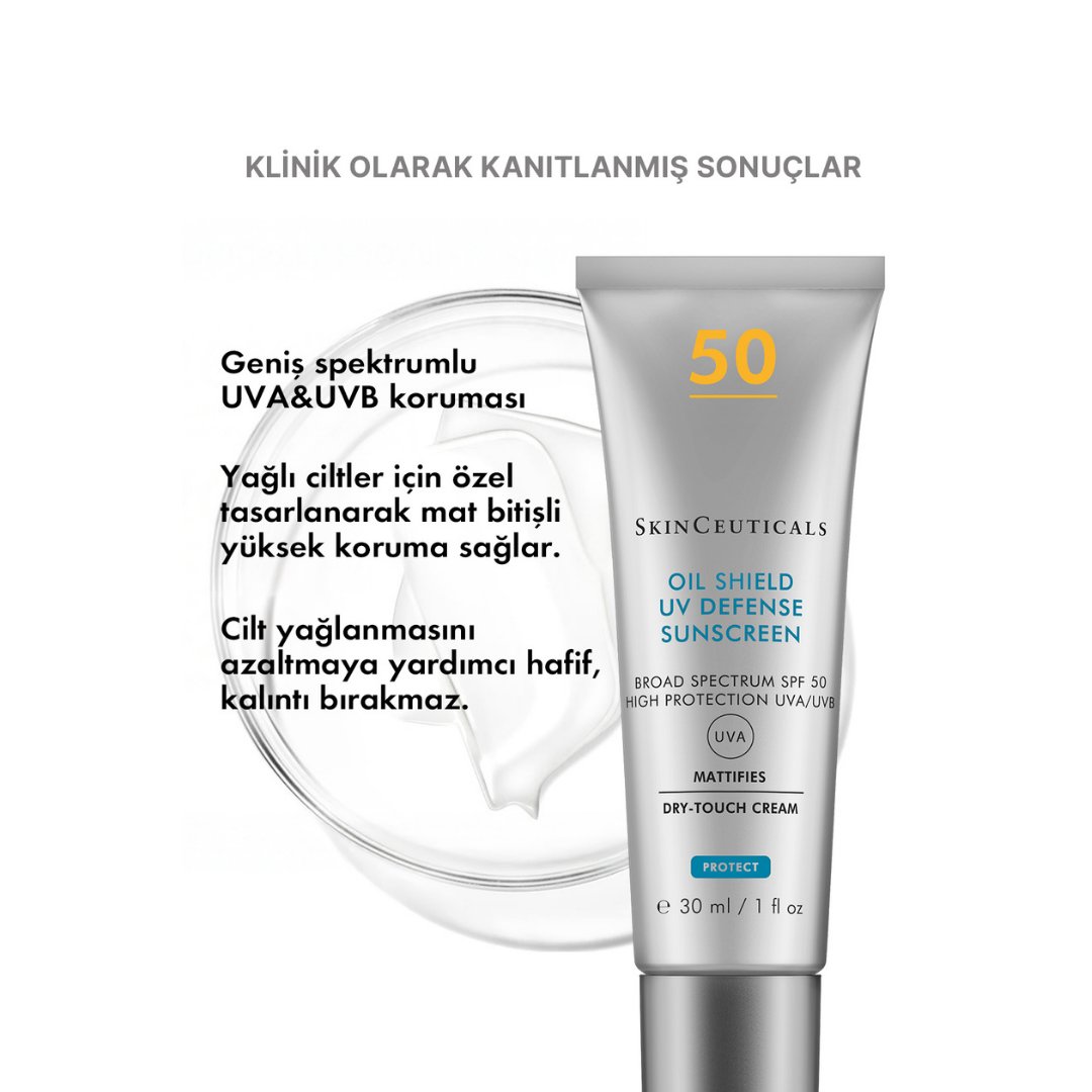 Skinceuticals Oil Shield UV Defense SPF 50 Sunscreen 30 ml - Skinceuticals