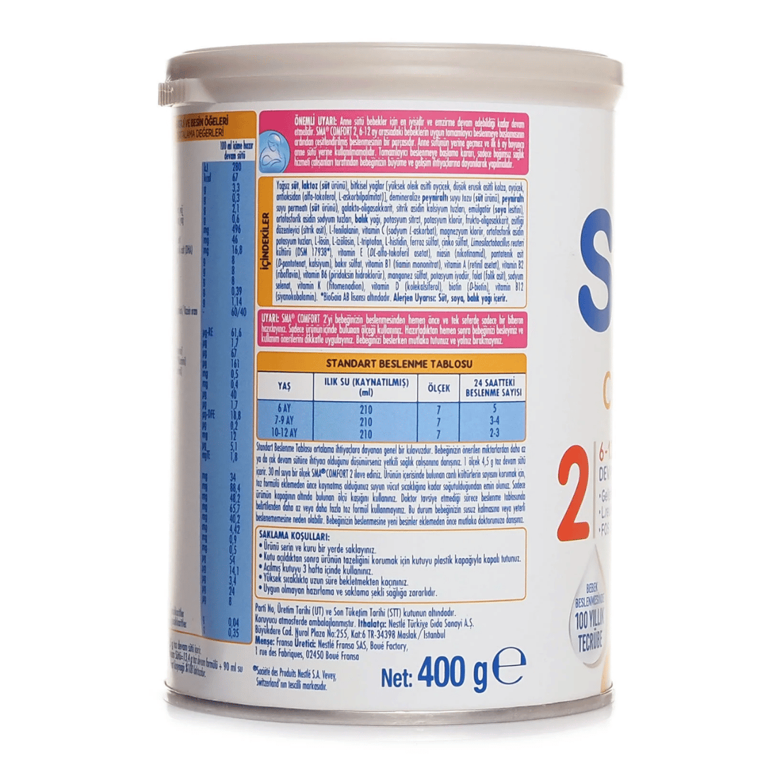 SMA Comfort 2 Devam Sütü 400 gr - SMA
