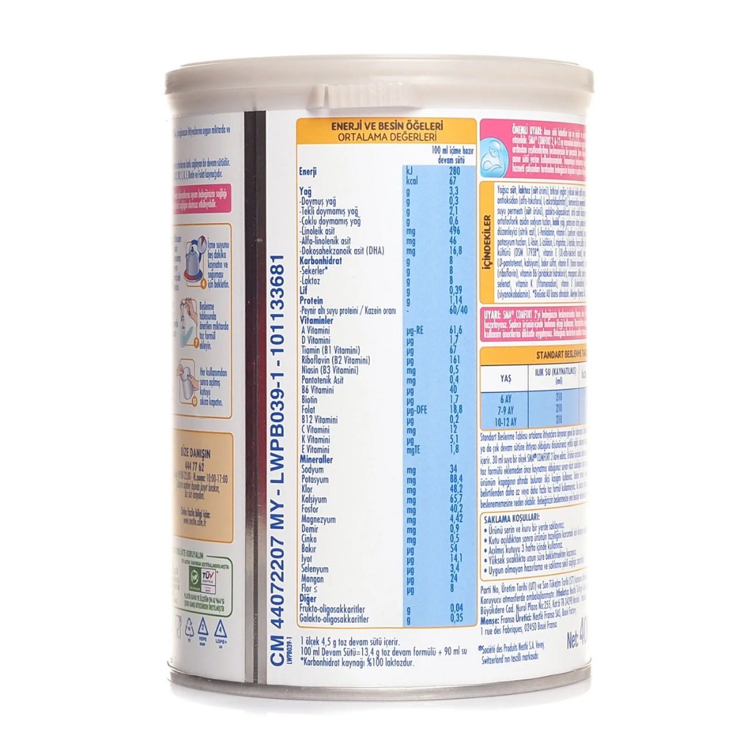 SMA Comfort 2 Devam Sütü 400 gr - SMA