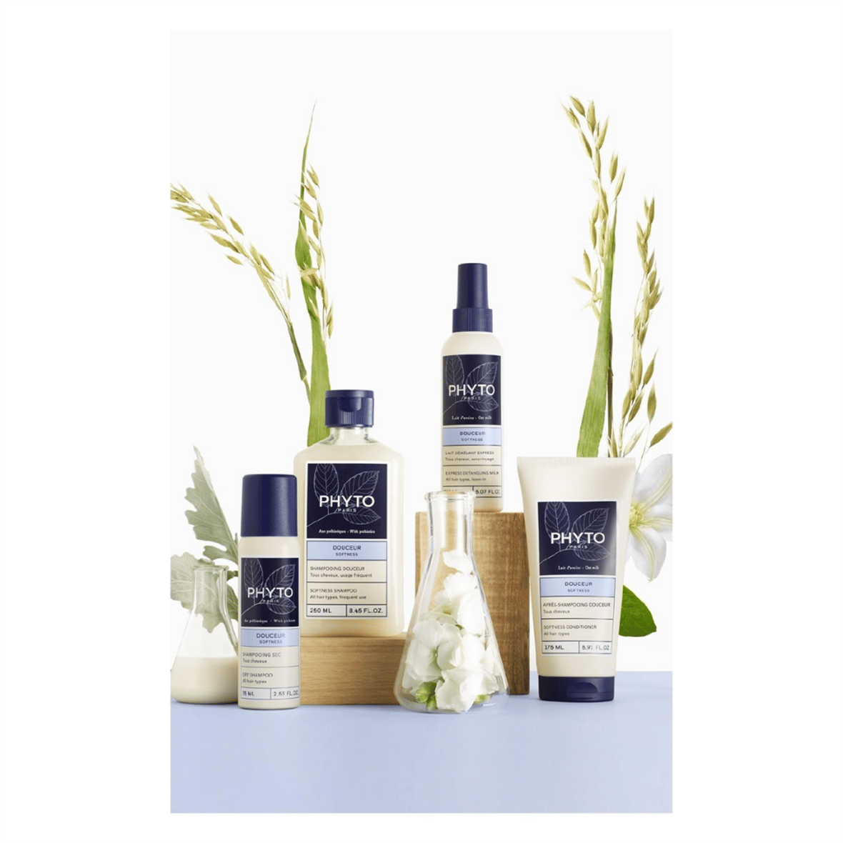 Softness Conditioner Tüm Saç Tipleri Için Kolay Tarama Sağlayan Saç Kremi 175 Ml - Phyto Saç Bakım