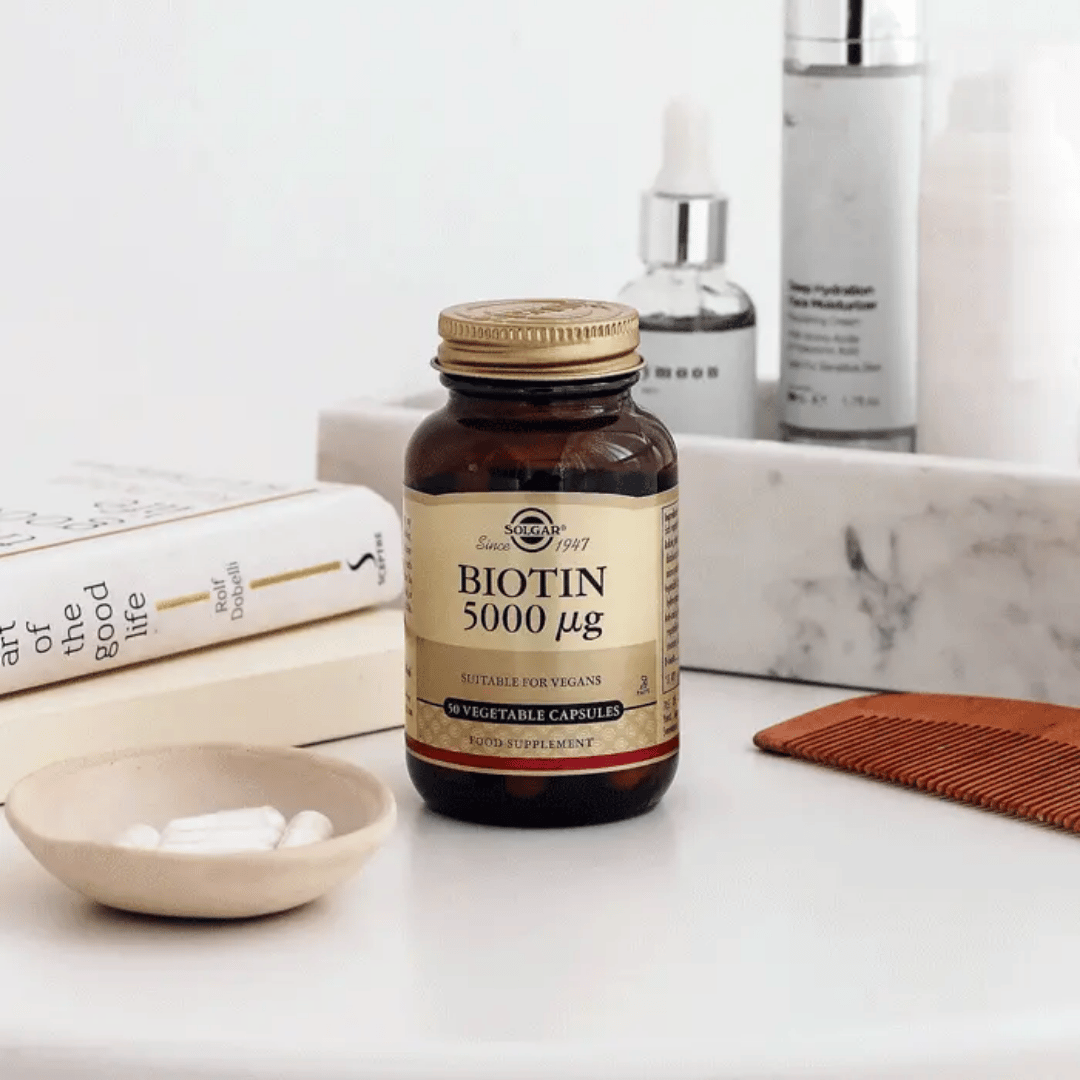 Solgar Biotin 5000 mcg 100 Kapsül - Solgar