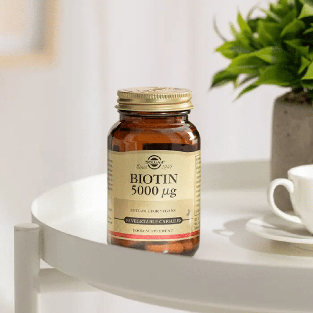 Solgar Biotin 5000 mcg 100 Kapsül - Solgar