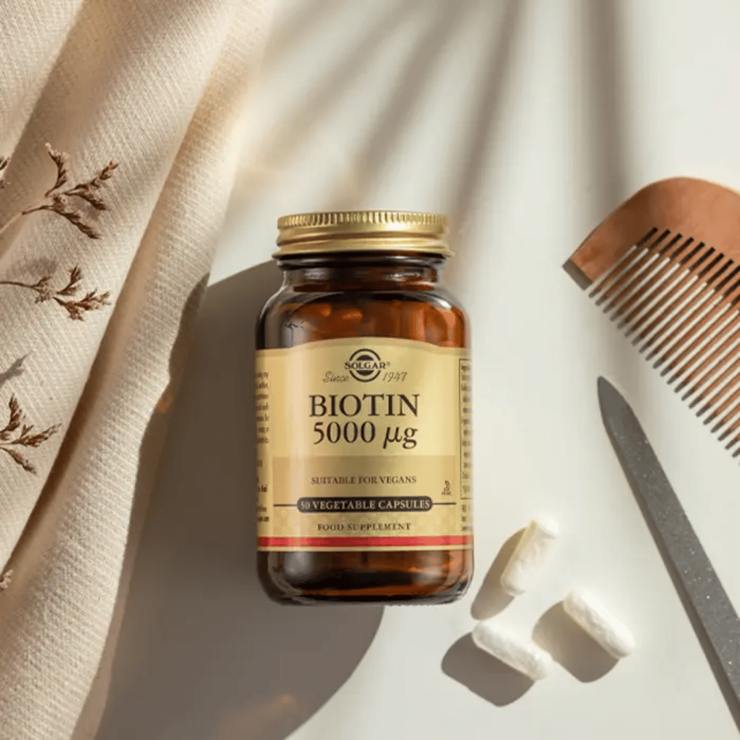 Solgar Biotin 5000 mcg 100 Kapsül - Solgar