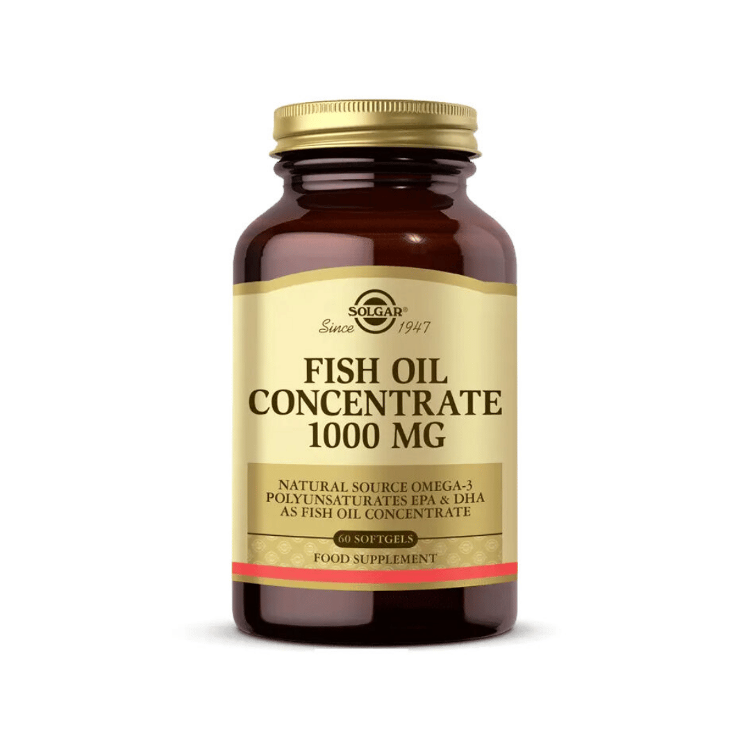Solgar Fish Oil Concentrate 1000 mg 60 Softgel - Solgar