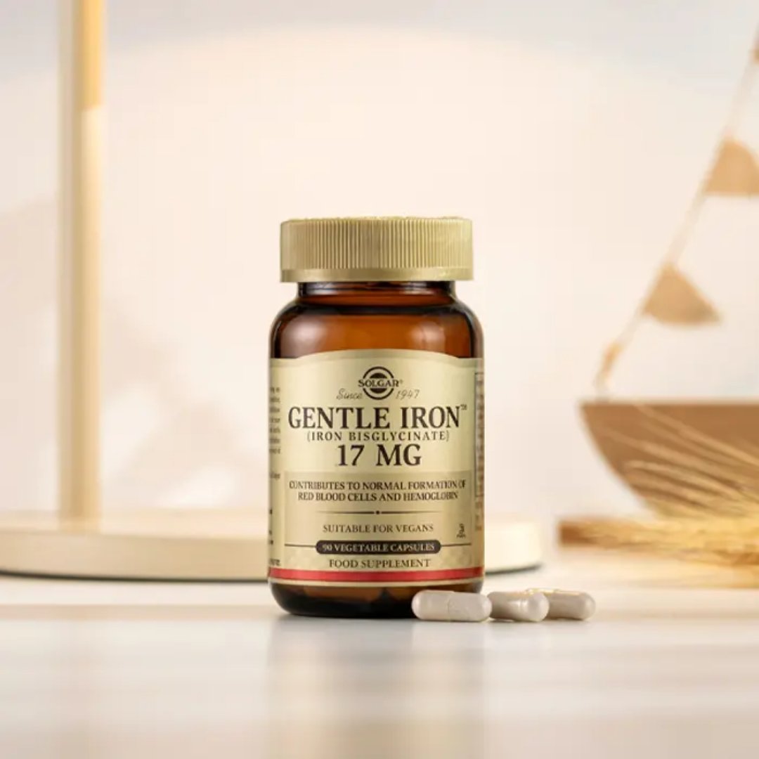 Solgar Gentle Iron 17 mg 90 Kapsül - Solgar