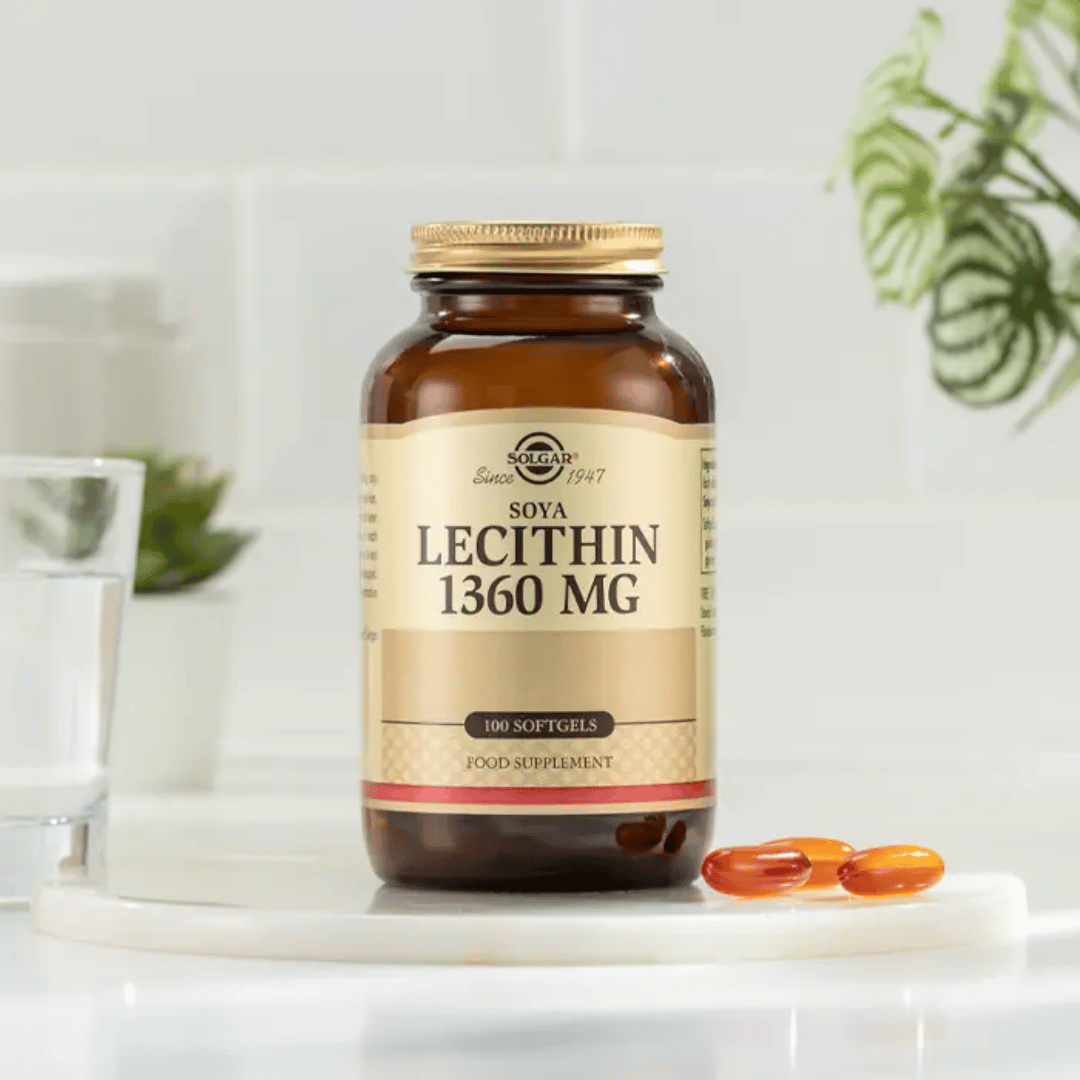 Solgar Lecithin 1360 mg 100 Yumuşak Jelatin Kapsül - Solgar