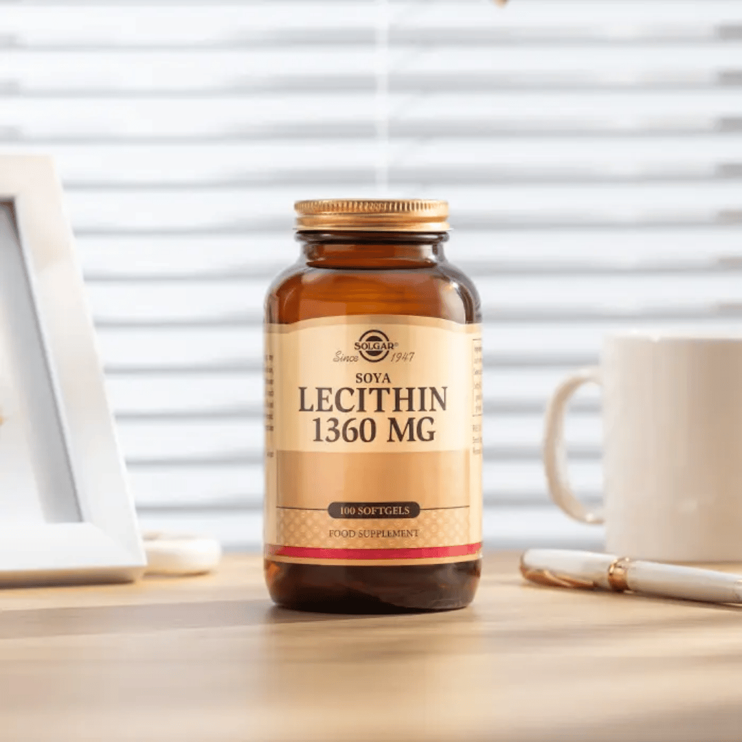 Solgar Lecithin 1360 mg 100 Yumuşak Jelatin Kapsül - Solgar
