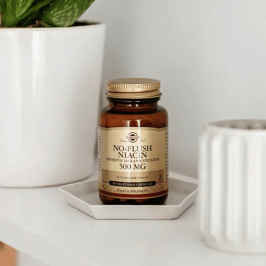 Solgar No Flush Niacin 500 mg 50 Kapsül - Solgar
