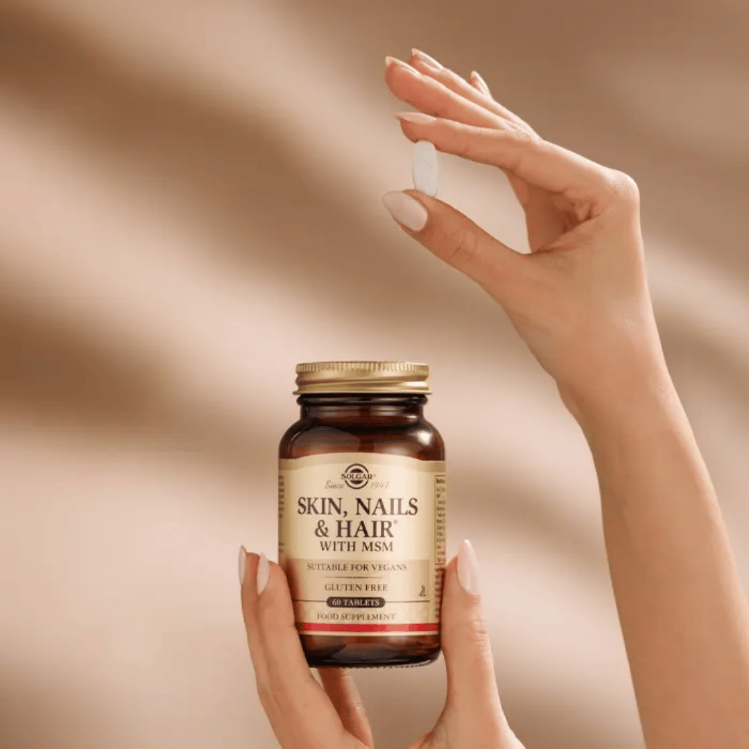 Solgar Skin & Nails & Hair With MSM 60 Tablet - Solgar