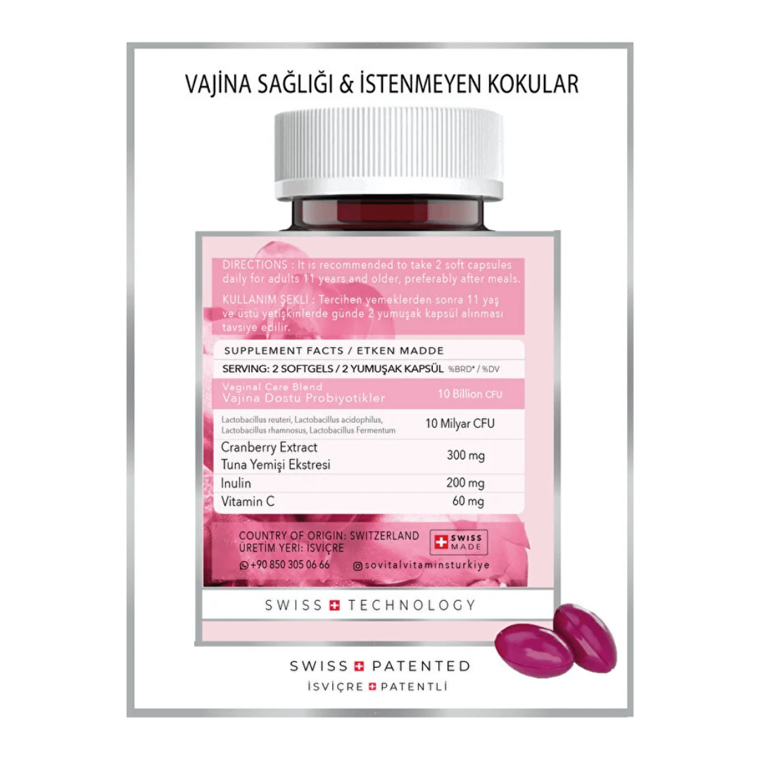 Sovital Happy Vajin 40 Softgels - Sovital