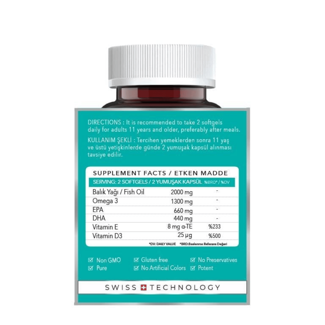 Sovital Ultra Omega 3 60 Yumuşak Kapsül - Sovital