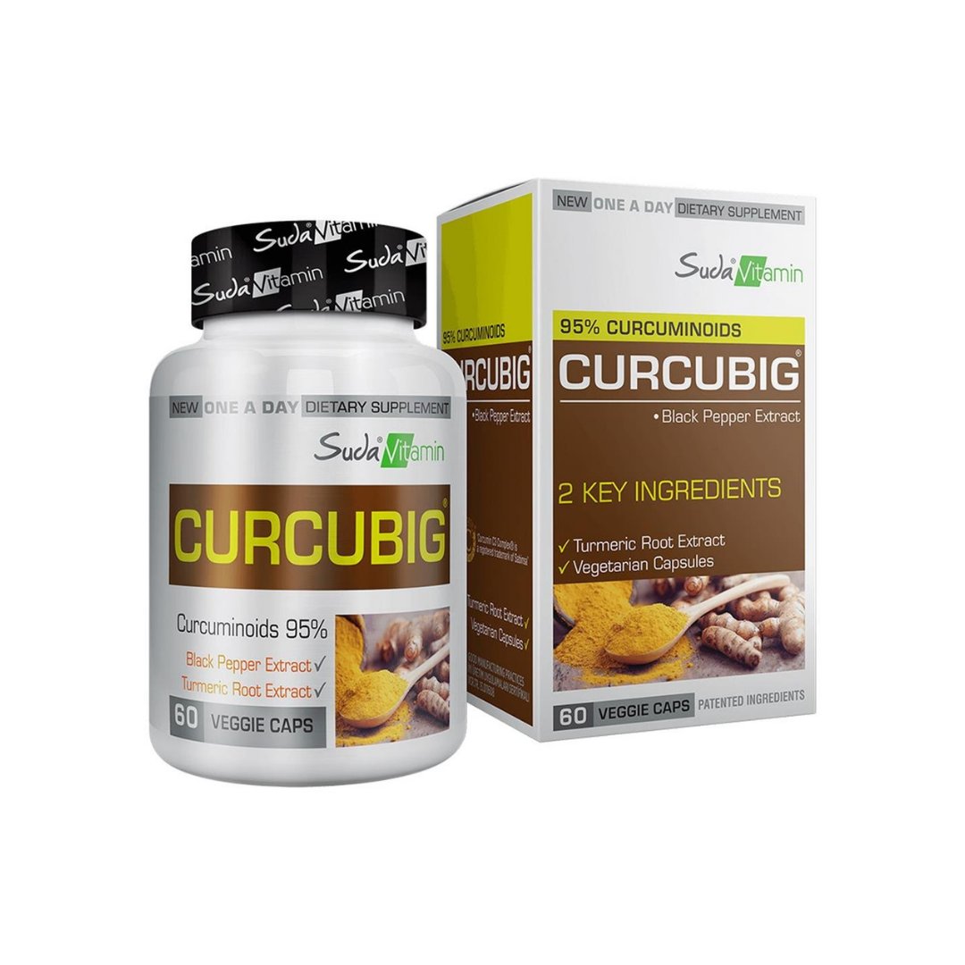Suda Vitamin Curcubig 60 Bitkisel Kapsül - Suda Vitamin