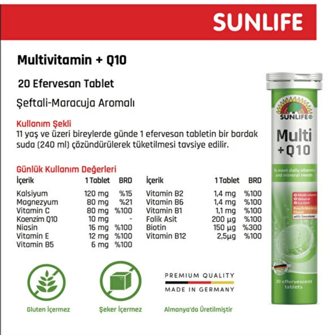 Sunlife Multi Vitamin Destek Seti - Sunlife