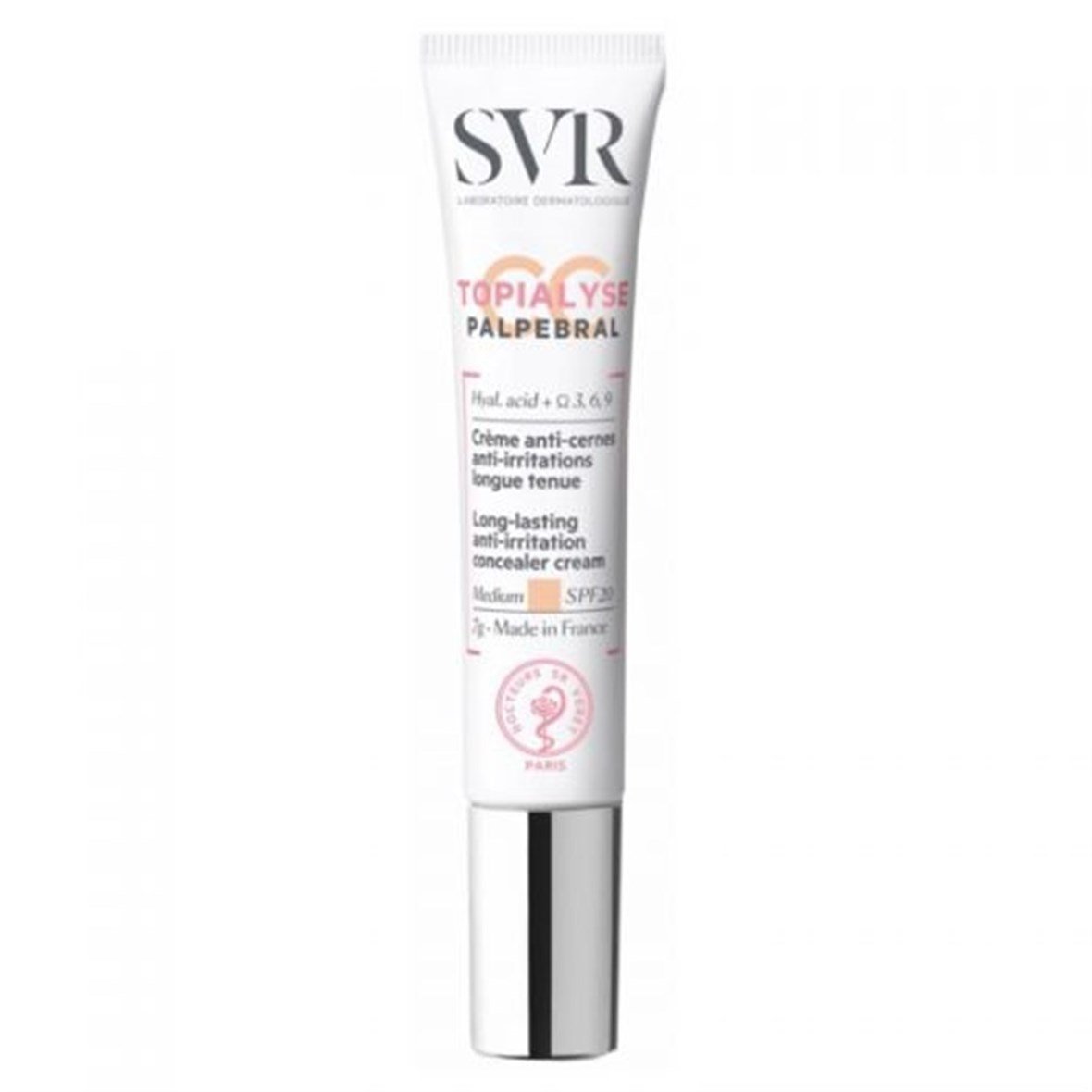 SVR Topialyse Palpebral CC Cream SPF20 Medium 7gr - SVR