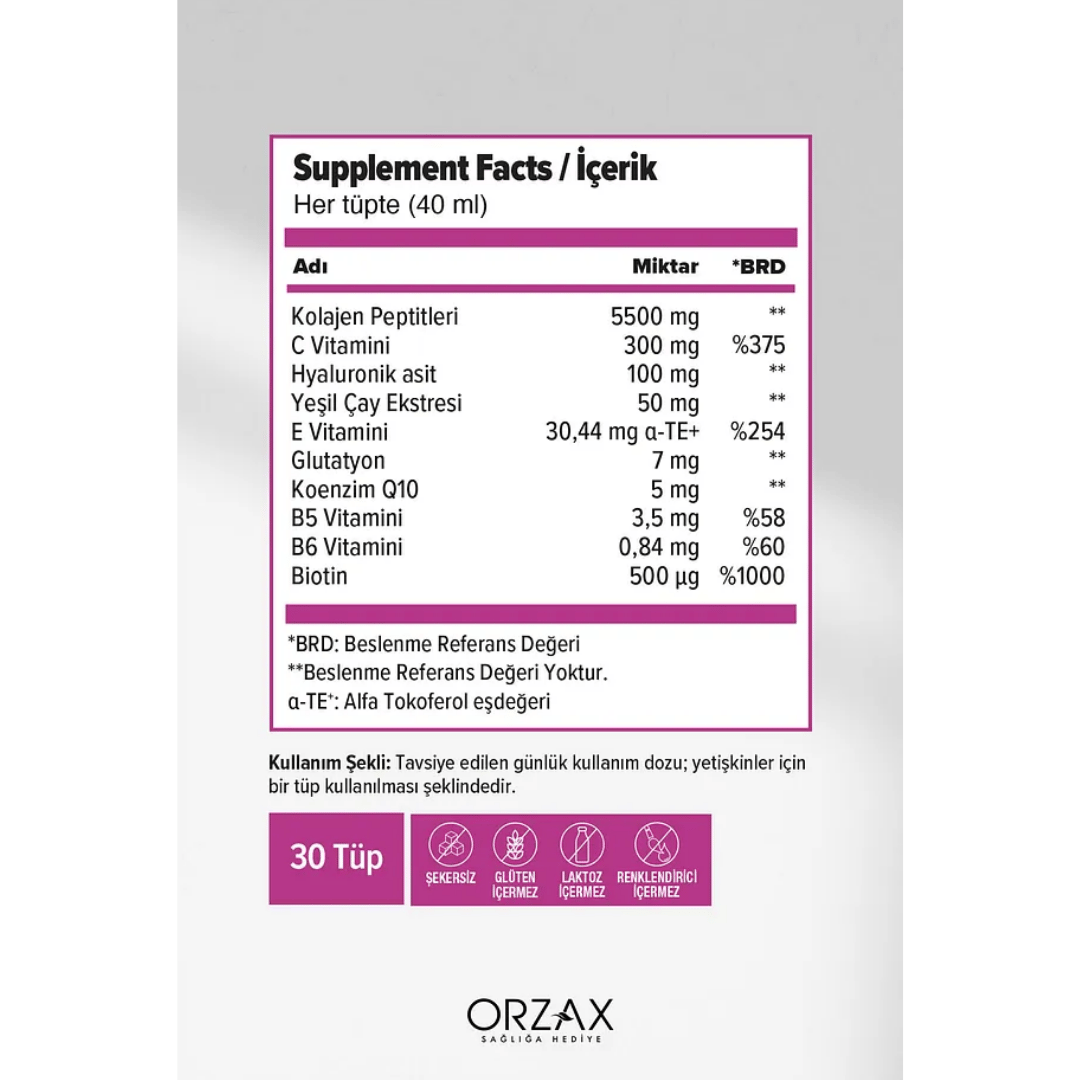 The Collagen Beauty 30 Tüp - Day2Day